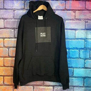 Champion Pullover Hoodie Black Large